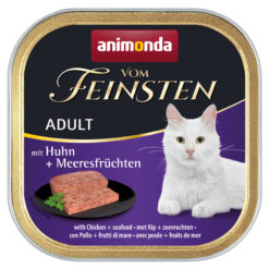 Animonda,Katze, v. Fein. Ad., m. Huhn+Meersfrücht. MHD 01/26