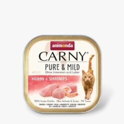 Animonda, Katze Ad. Carny Pure+Mild Huhn+Shrimps MHD 02/26