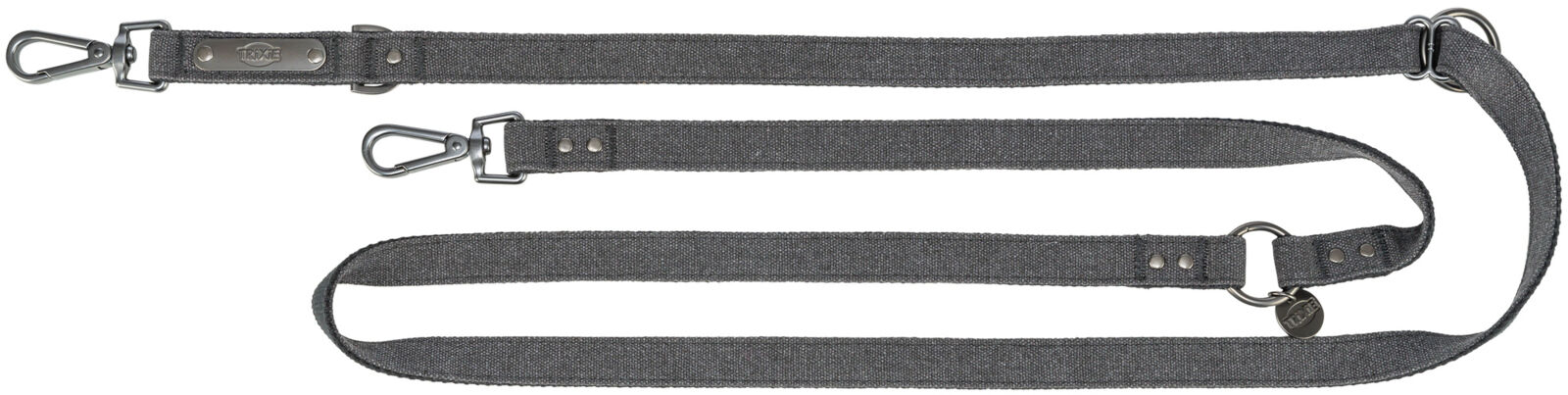 CityStyle V-Leine, Baumwolle, schwarz M-L; 2,00 m/20mm CityStyle V-Leine, Baumwolle, schwarz M-L; 2,00 m/20mm