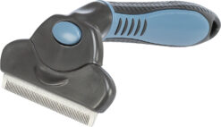 Brosse carde, en plastique/lame en métal