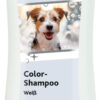 Shampoing couleur pour pelage blanc