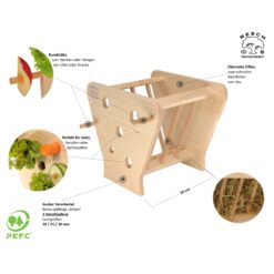 Alternative view of Mangeoire rongeurs