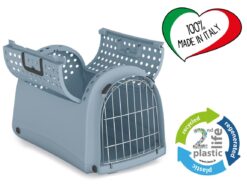 Linus Cabrio box de transp. bleu gris (3pcs)