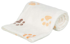 Couverture Lingo, 75x50cm, blanc/beige