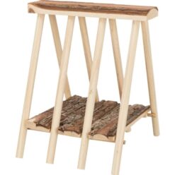 Râtelier à foin, avec toit