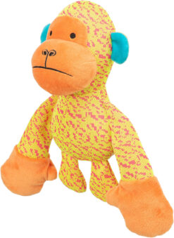 Alternative view of Singe, tissu, 27 cm, jaune