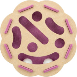 Alternative view of Whole'n'Roll Fleur, feutre, ø 30 × 7,5 cm, baie