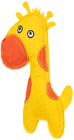Alternative view of Girafe, feutre, catnip, 15 cm