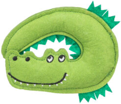 Crocodile, feutre, catnip, 10,5 cm