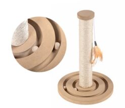 Interaktiver Kratzbaum, beige