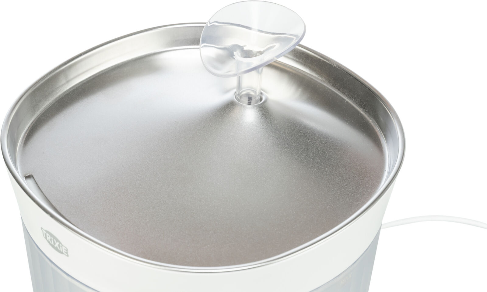 Trinkbrunnen Aqua Clear, Kunststoff/Edelstahl, 2,5 l/18×16×1 Trinkbrunnen Aqua Clear, Kunststoff/Edelstahl, 2,5 l/18×16×1