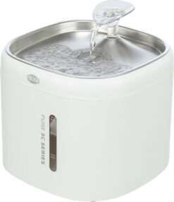 Trinkbrunnen Aqua Pure, Kunststoff/Edelstahl, 2 l/18×14,7×18