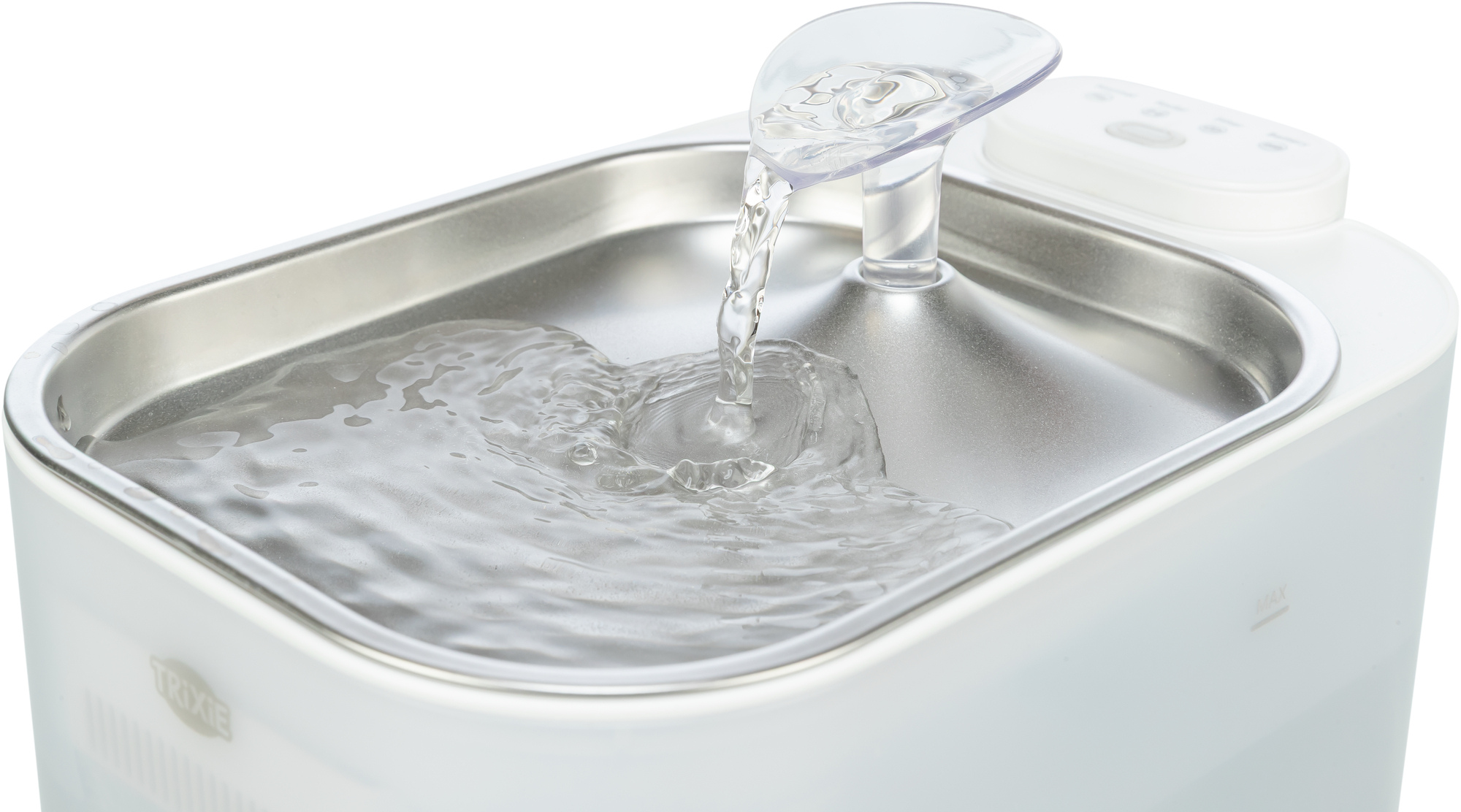 Fontaine à eau Aqua Square, plastique/acier inoxydable, 2,5 Fontaine à eau Aqua Square, plastique/acier inoxydable, 2,5