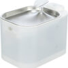 Fontaine à eau Aqua Square, plastique/acier inoxydable, 2,5