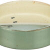 Napf, Keramik, 0,2 l/ø 12cm, grün/beige