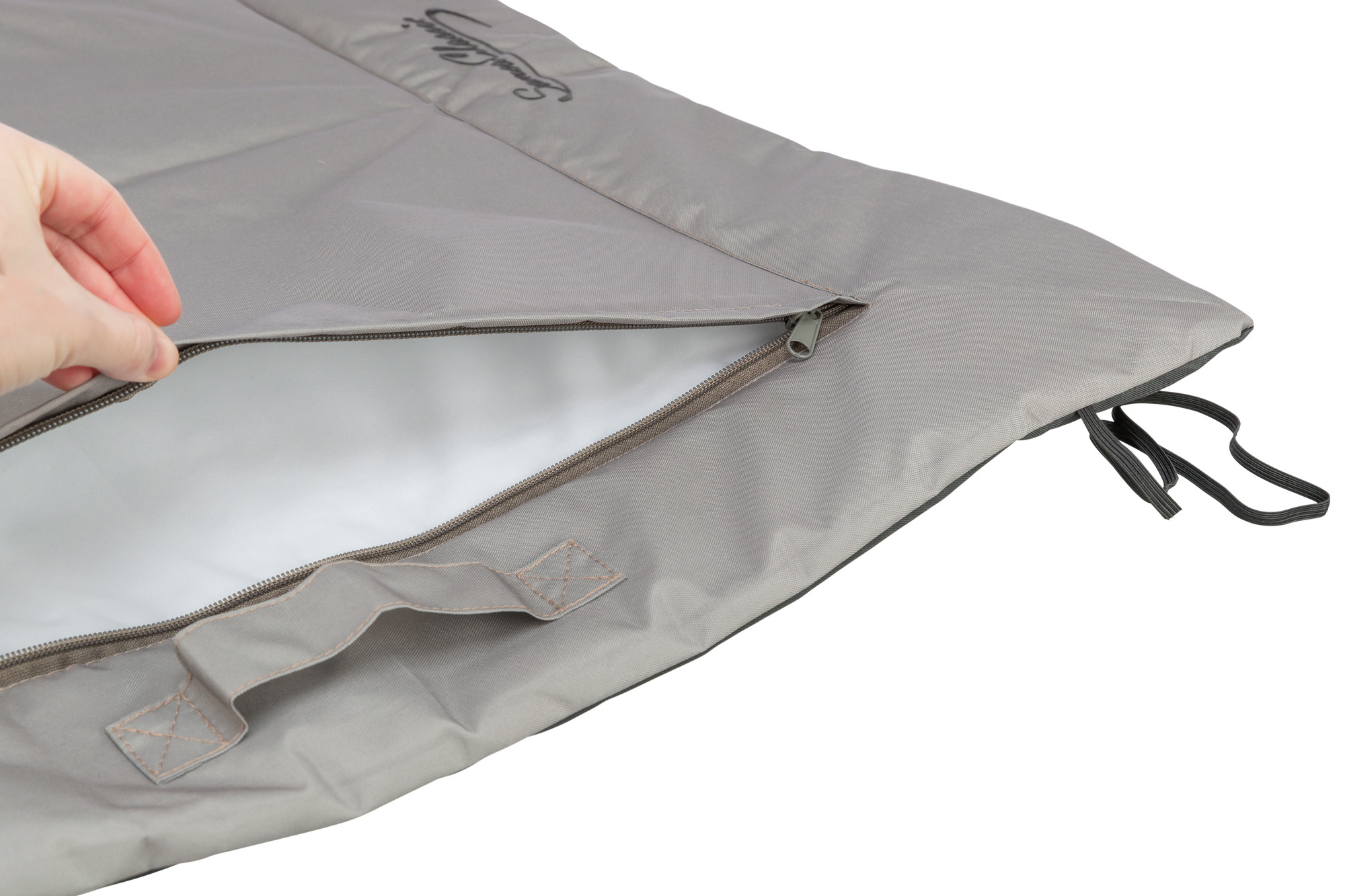 Reisedecke Samoa Classic, beige/olivgrün 120×80cm Reisedecke Samoa Classic, beige/olivgrün 120×80cm