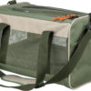 Tasche Marlon, 27×27×43cm, beige/olivgrün