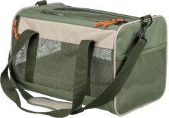 Tasche Marlon, 27×27×43cm, beige/olivgrün