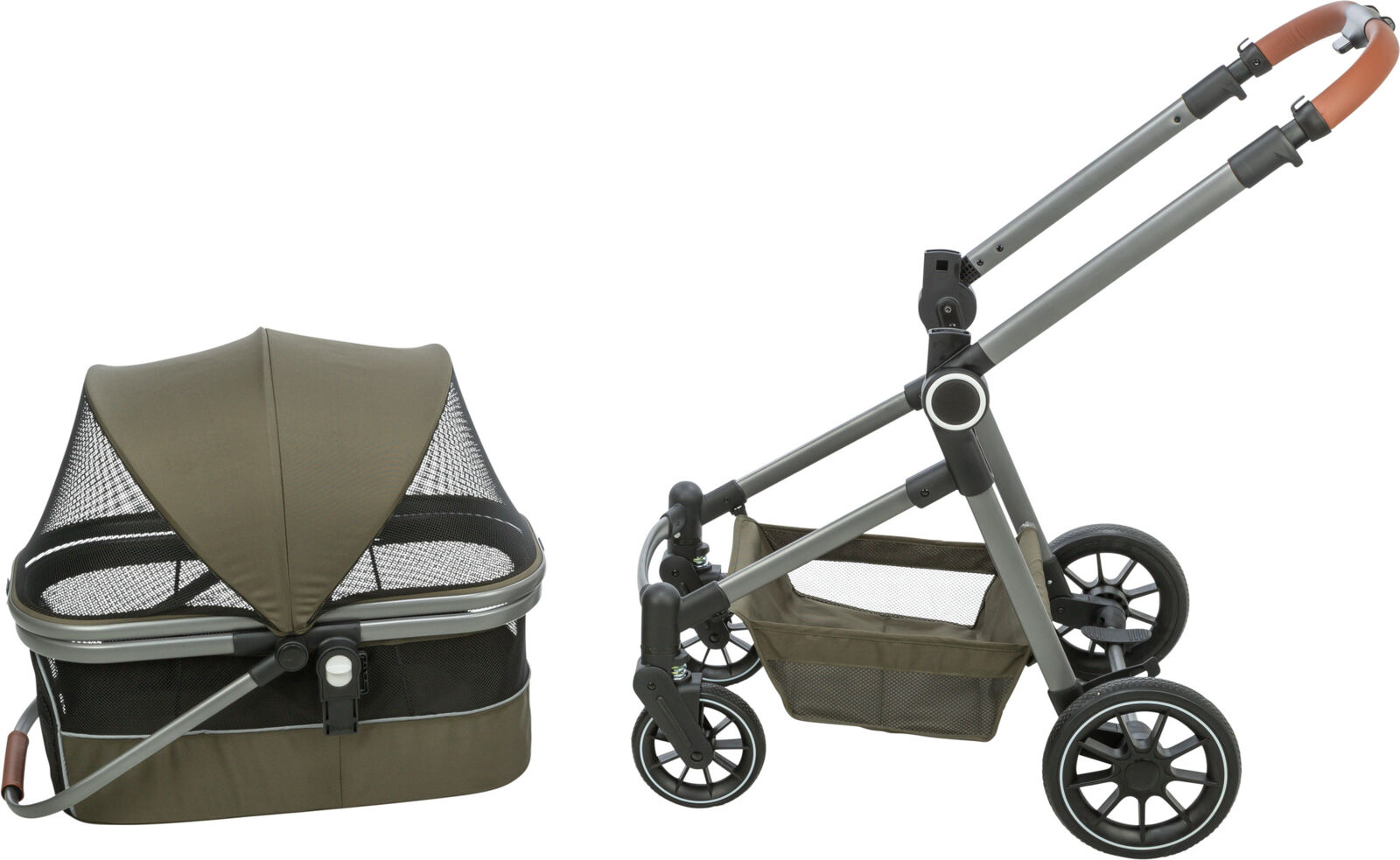 Buggy, 56×101×100cm, 7,5 kg, olivgrün Buggy, 56×101×100cm, 7,5 kg, olivgrün