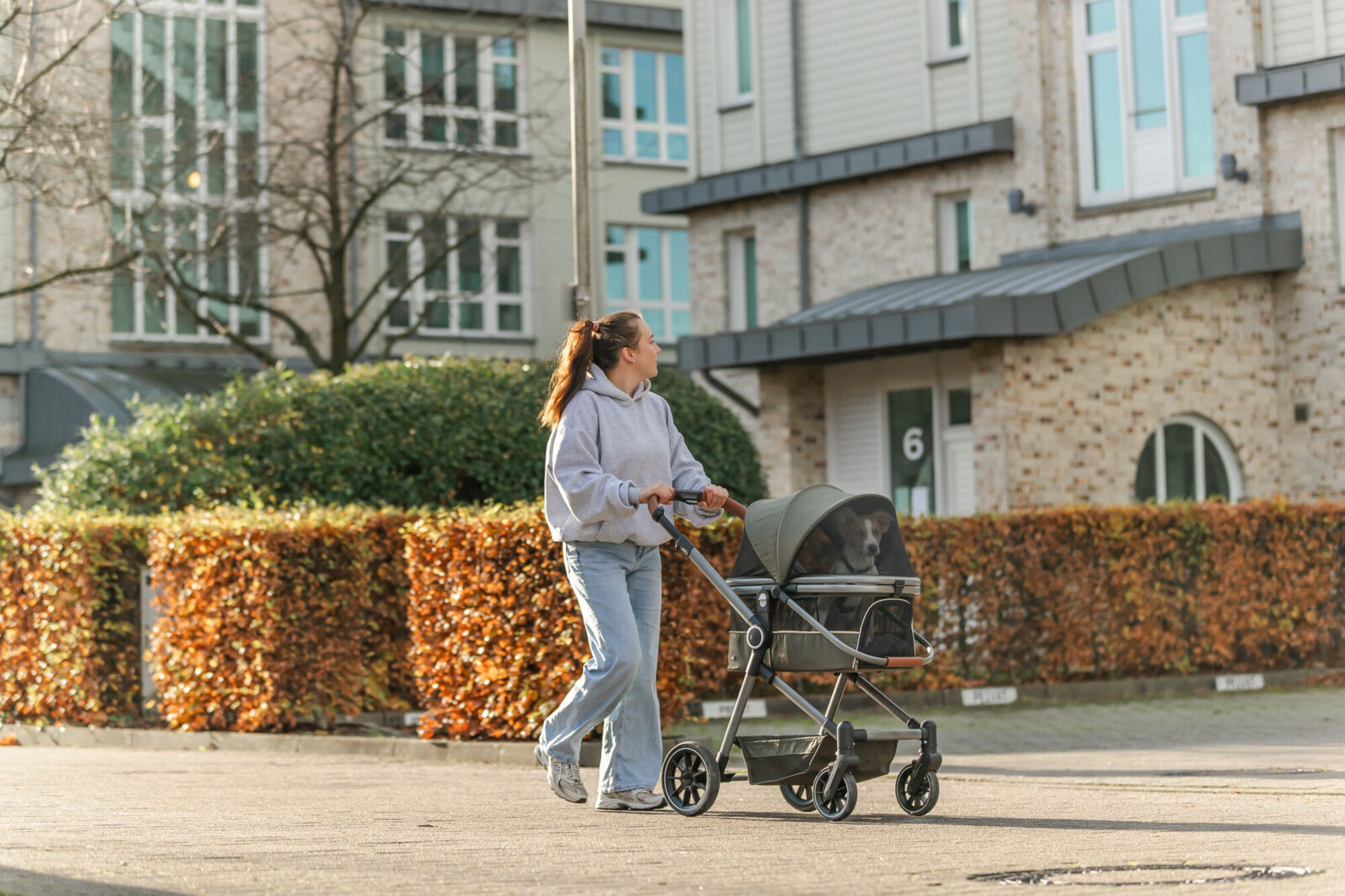 Buggy, 56×101×100cm, 7,5 kg, olivgrün Buggy, 56×101×100cm, 7,5 kg, olivgrün