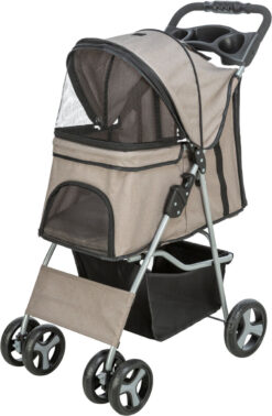 Poussette, 47×100×80cm, 4,9 kg, taupe