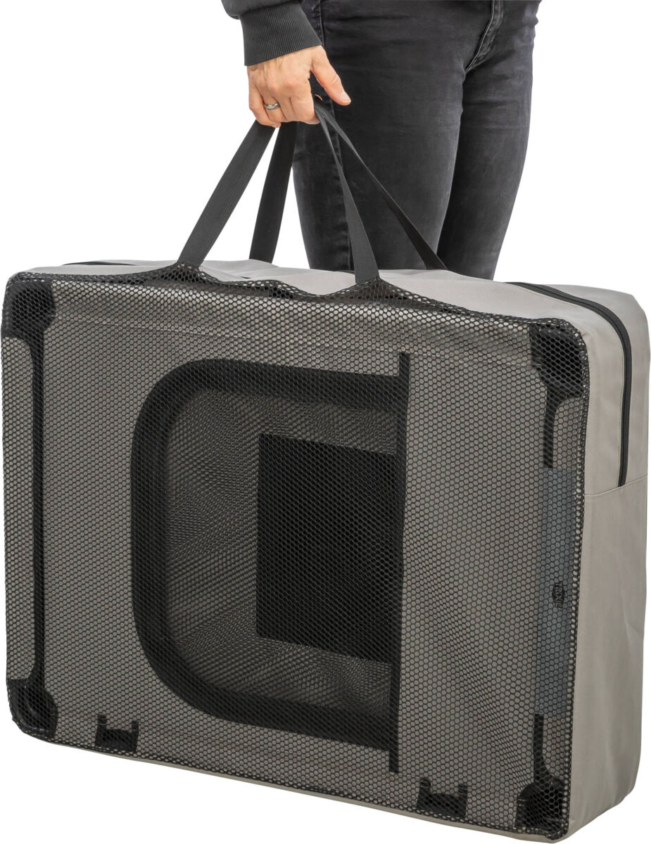 Clôture de camping, 8 éléments, 8 éléments de 78×59cm, gris/ 78×59cm pro Element Clôture de camping, 8 éléments, 8 éléments de 78×59cm, gris/ 78×59cm pro Element