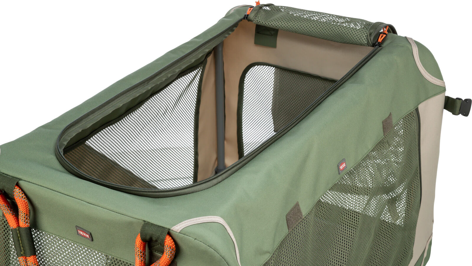 Hundebox Comfy, olivgrün/beige S: 47,5×44,5×70cm Hundebox Comfy, olivgrün/beige S: 47,5×44,5×70cm