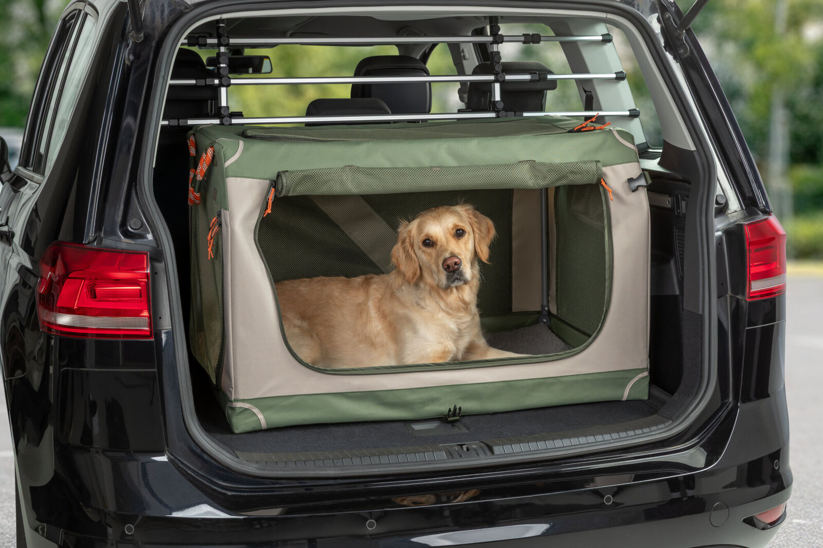 Hundebox Comfy, olivgrün/beige S: 47,5×44,5×70cm Hundebox Comfy, olivgrün/beige S: 47,5×44,5×70cm