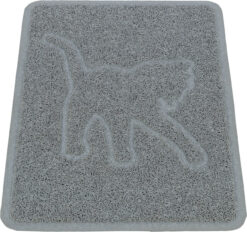 Vorleger für Katzentoiletten, Katzensilouette, PVC
