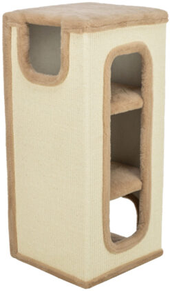 Alternative view of Cat Tower Doria, 85cm, taupe