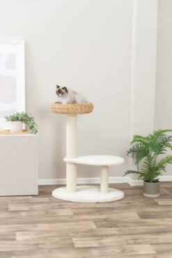Alternative view of Kratzbaum Banana Leaf Avelia, 90cm, creme