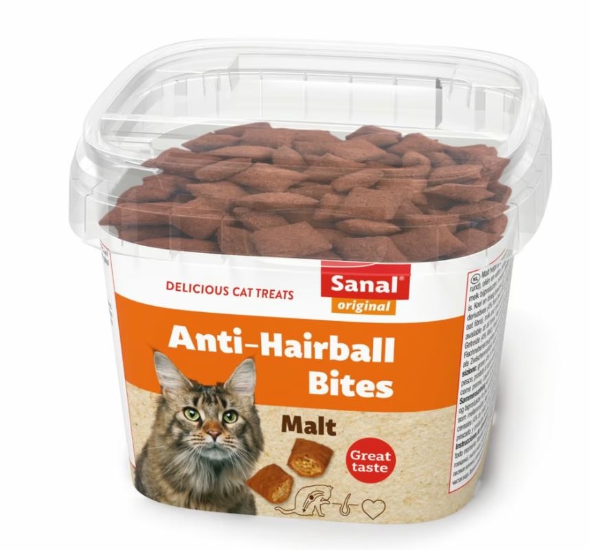 Sanal Cat Anti-Hairball Bites 75g Sanal Cat Anti-Hairball Bites 75g