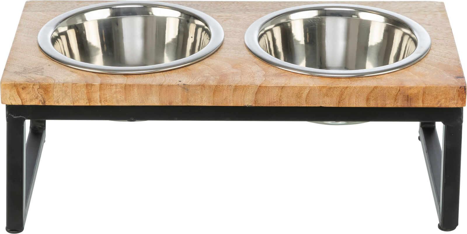 Hundebar, schwarz/braun 2×0,75 l/ø 17cm/38×19×12cm Hundebar, schwarz/braun 2×0,75 l/ø 17cm/38×19×12cm