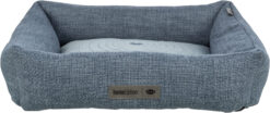 Bett Viviana, eckig, blau/hellblau