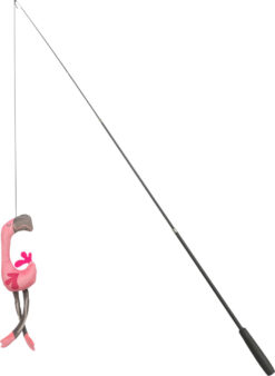 Alternative view of Teleskop-Spielangel Flamingo, Fiberglas, 42-106cm