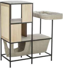 Alternative view of Kratzbaum CityStyle mit Metallgestell, 100cm, creme