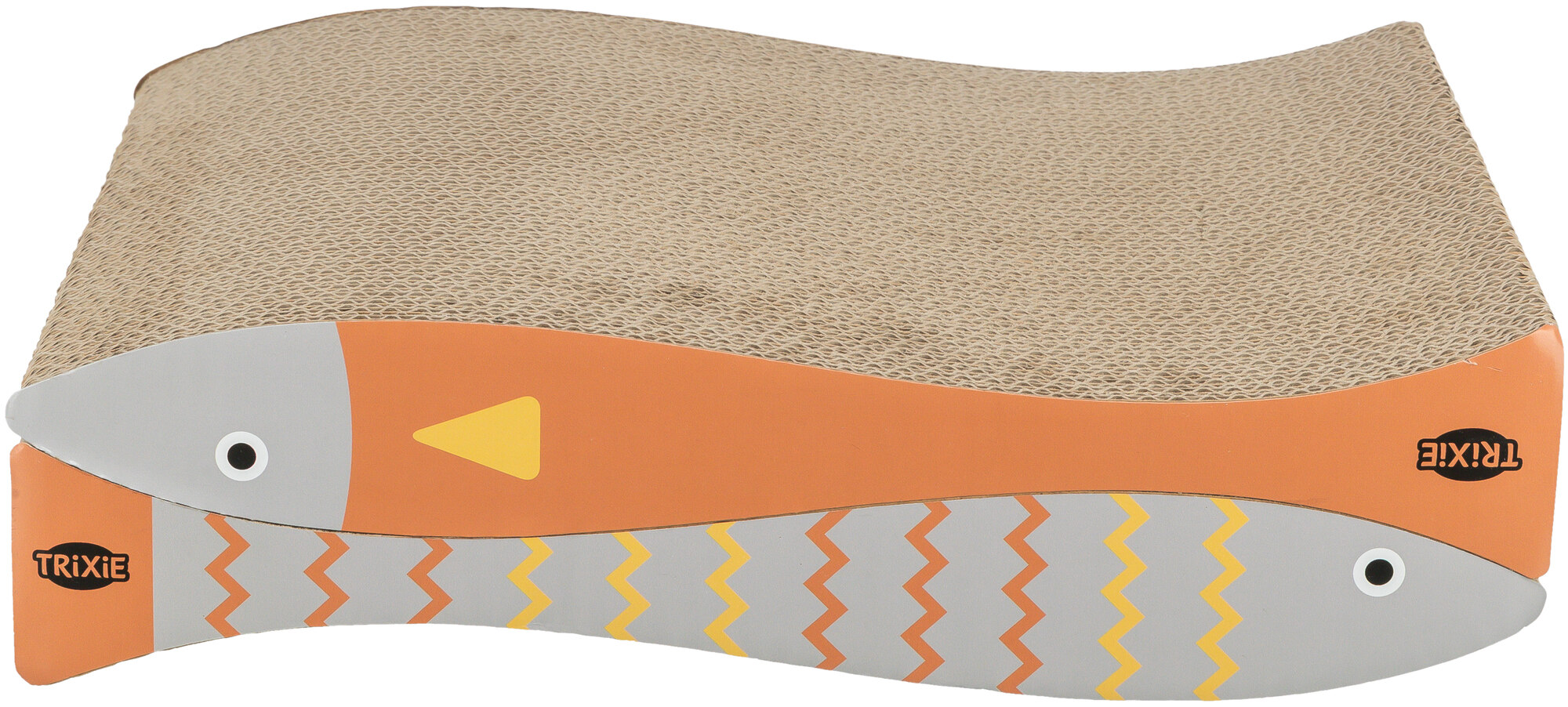 Kratzpappen Fisch, Katzenminze, 2 Stück, 40×30×11cm, 2 St., Kratzpappen Fisch, Katzenminze, 2 Stück, 40×30×11cm, 2 St.,