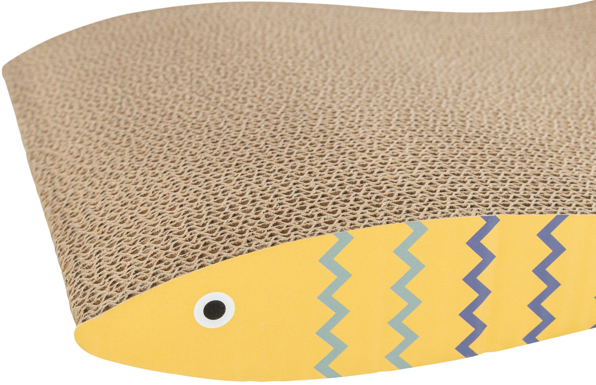 Kratzpappen Fisch, Katzenminze, 2 Stück, 40×30×11cm, 2 St., Kratzpappen Fisch, Katzenminze, 2 Stück, 40×30×11cm, 2 St.,