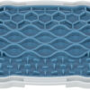 Plateau Lick'n'Snack, en TPR/PP, 20×20cm, bleu foncé