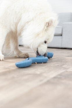 Alternative view of Queue friandises, en TPR, 59cm, bleu foncé
