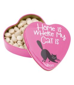Sanal Cat Leckerlis im Herz "Home is ..."
