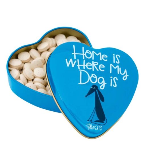 Sanal Dog friandises dans le coeur "Home is ..." 60g