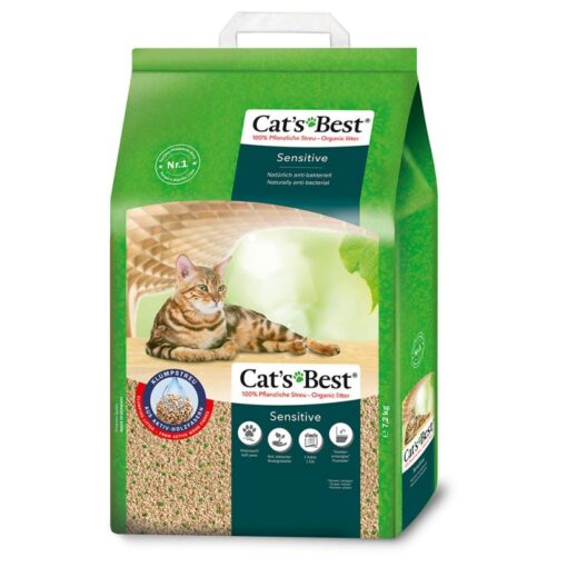 CAT'S BEST Sensitive Feines Granulat a. Weichholzfasern 20L/7,2kg