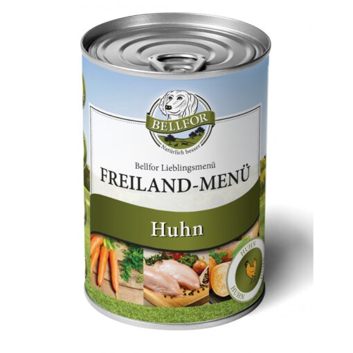 Bellfor Freiland-Menü riche en viande d. poulet 400g