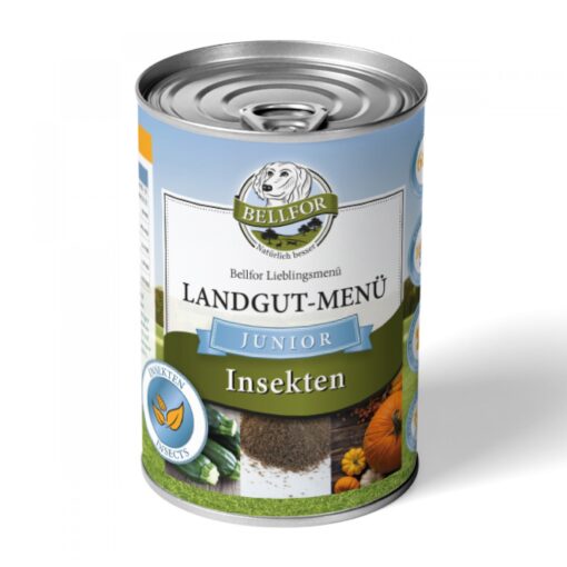 Bellfor Landgut-Menü hypoallergen junior, insectes 400g