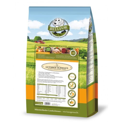 Bellfor Gutshof-Schmaus Huhn,Truthahn&Entenfleisch 7,5Kg