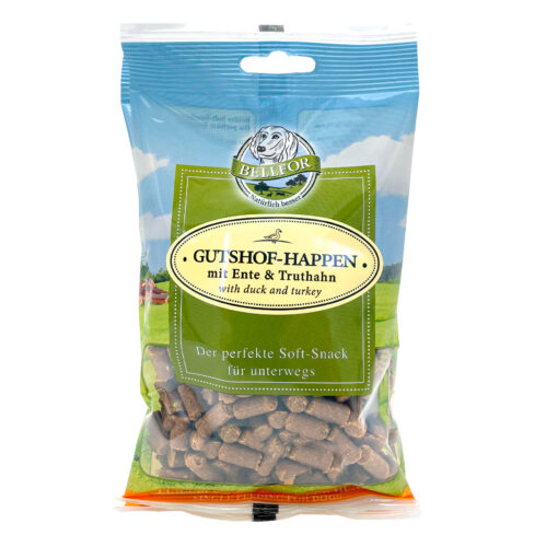 Bellfor Guthshof-Happen Soft-Snack s.céréal. a. canard/dinde 200g