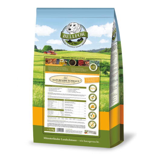 Bellfor Naturfarm-Schmaus hypoallegen à base d'insectes 2.5Kg