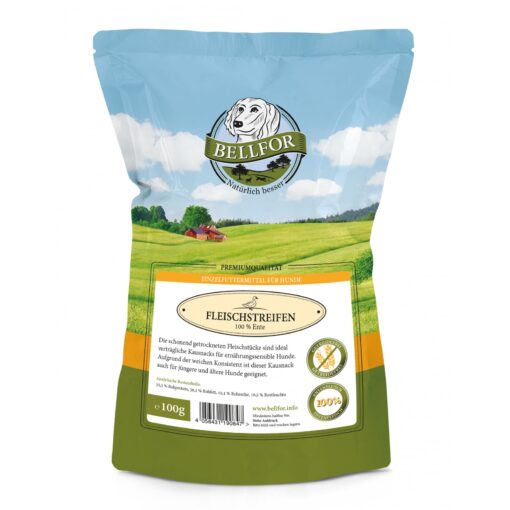 Bellfor Snacks Enten Fleischstreifen 100g