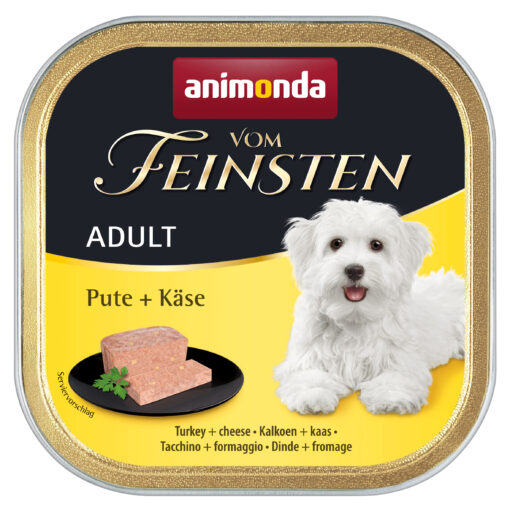 Animonda, Hund, V. Feinsten Adult, Pute+Käse 150g / VE 22